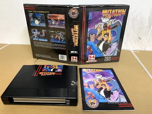 NEO GEOソフト ネオジオ MUTATION NATION ミューテイション・ネイション SNK